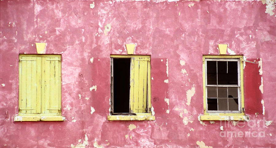 Three Windows Photograph by Oscar Gutierrez