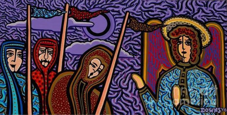 Three Wise Men Painting by Craig Downs - Fine Art America