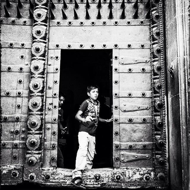 Boy Photograph - Threshold by Aleck Cartwright
