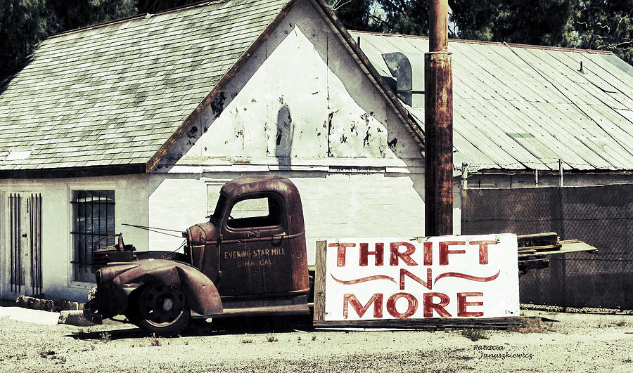 Thrift N More Photograph by Patricia Januszkiewicz