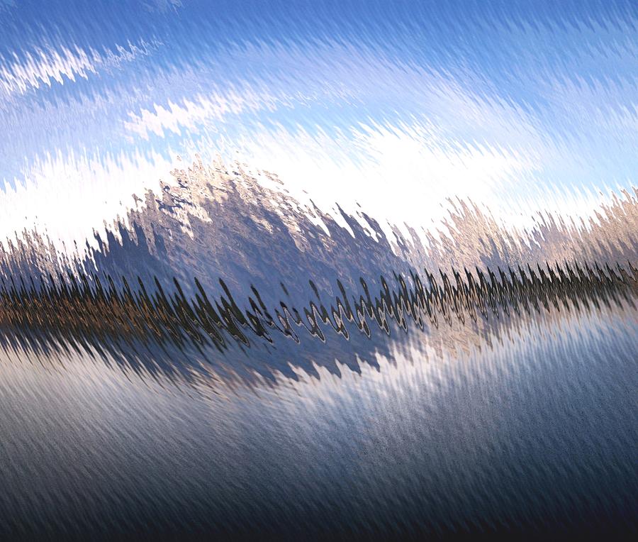 Through a Glass Brightly Digital Art by Sharon Bock