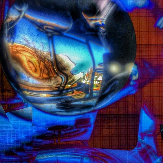 Through A Wine Glass...
--- Check Out Photograph by Mark David Gerson