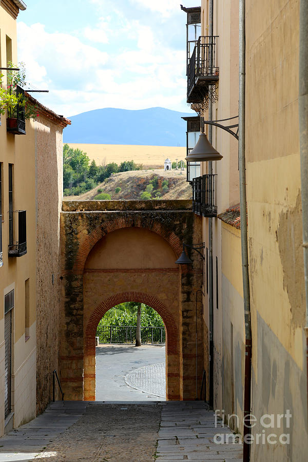 Through Spanish Archway Photograph by Carol Groenen