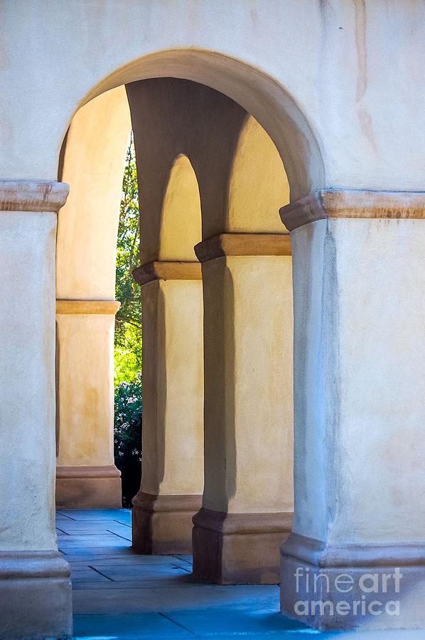 Through the Arch Photograph by Joe Galura