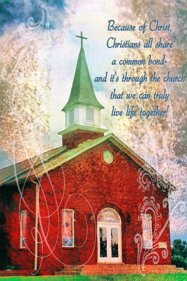 Through The Church Digital Art by Michelle Greene Wheeler - Pixels