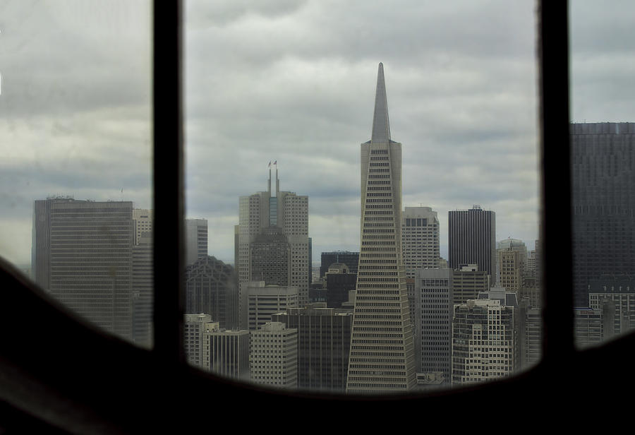 San Francisco Photograph - Through The Dirty Window by Mark Harrington
