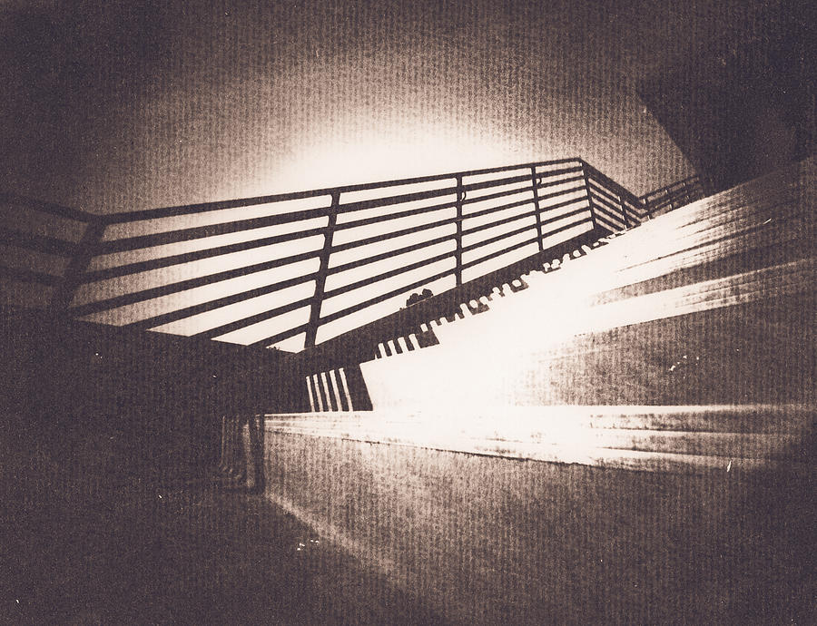 Stairs Photograph - Through The Eye Of A Pinhole by Caitlyn  Grasso