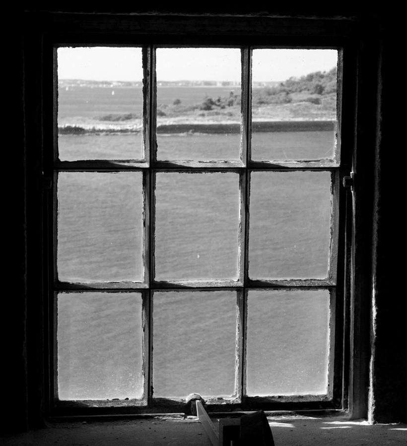 Through the Lighthouse Window Photograph by John Hoey