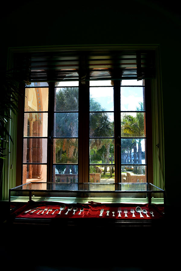 Through the Pantry Window Photograph by Judy Wanamaker