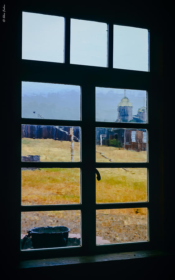 Through the Window Photograph by Alexander Fedin