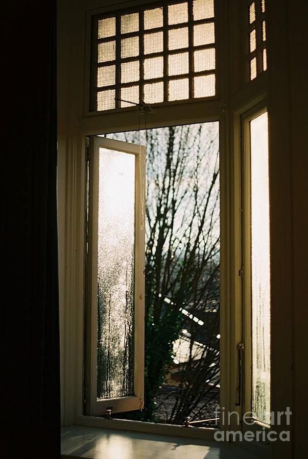 Vintage Photograph - Through the Window  by Yanine Dias