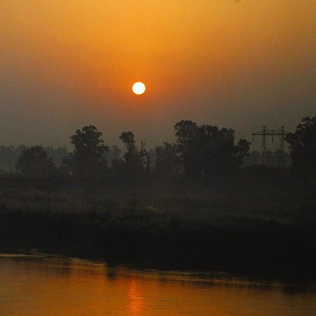Chandigarh Photograph - Throw Back Thursday. Sunrise In Punjab by Srivatsa Ray