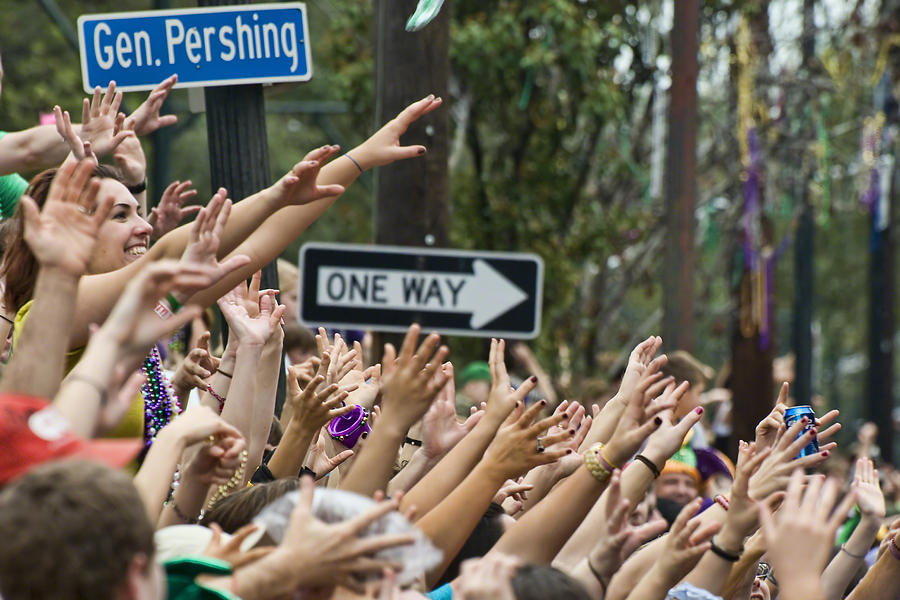 Throw Me Something Mister Photograph by Ray Devlin Fine Art America