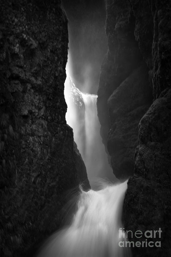 Waterfall Photograph - Thunder Canyon by Whidbey Island Photography