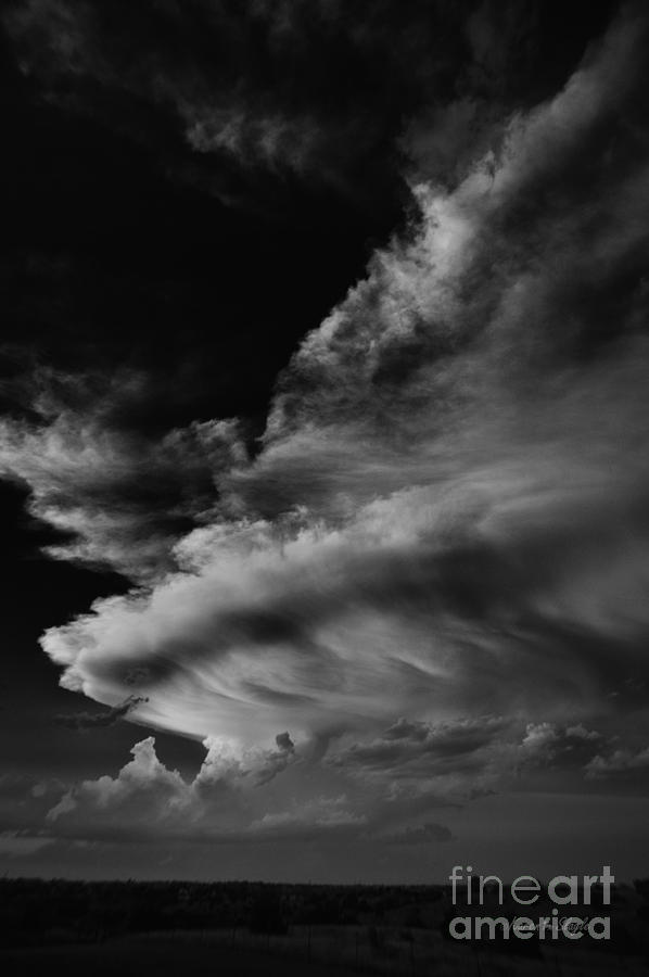 Landscape Photograph - Thunder Cloud by Karen Slagle