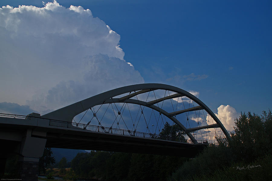 Thunder Over the Rogue River Bridge Photograph by Mick Anderson