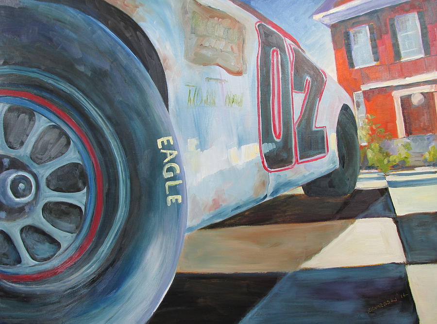 Thunder Road Painting by Susan Richardson