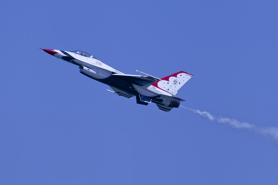 Thunderbird 5 Slow Motion Pass Photograph by Donna Corless