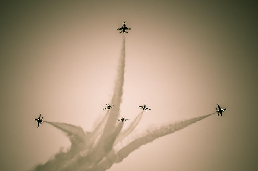 Thunderbird Bomb Burst Photograph by Chris Malone - Pixels