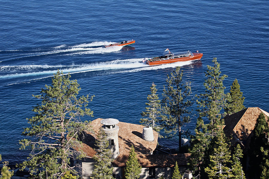 Thunderbird Lodge and Yacht Photograph by Steven Lapkin