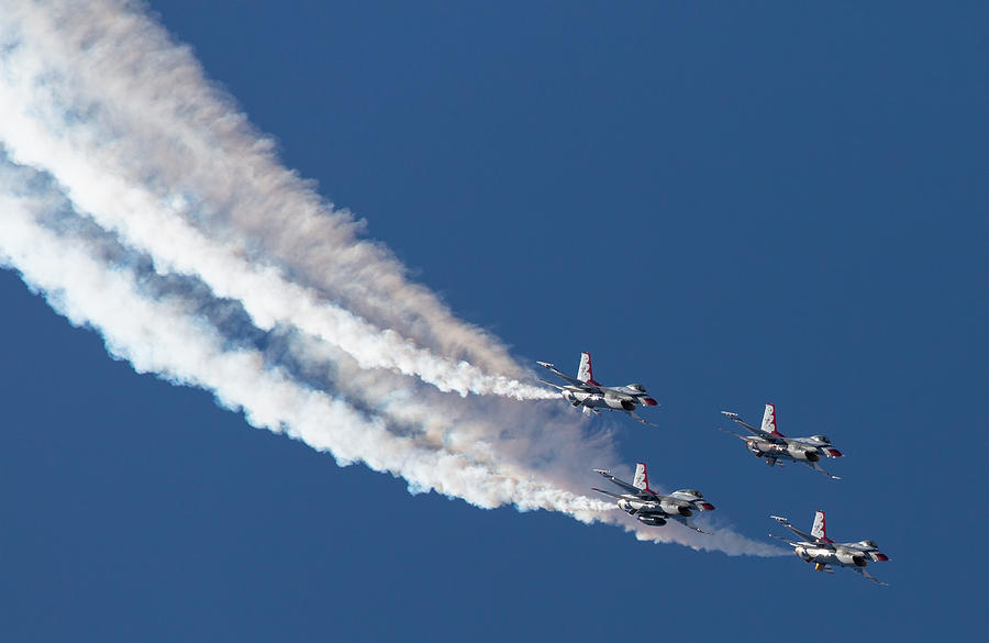 Jet Photograph - Thunderbird Loop by John Daly
