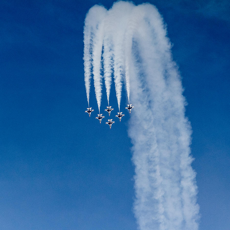 Thunderbirds air show Photograph by SAURAVphoto Online Store