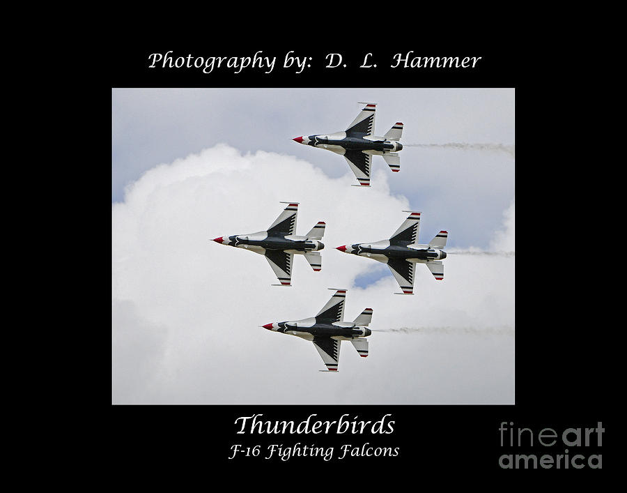Thunderbirds Photograph by Dennis Hammer