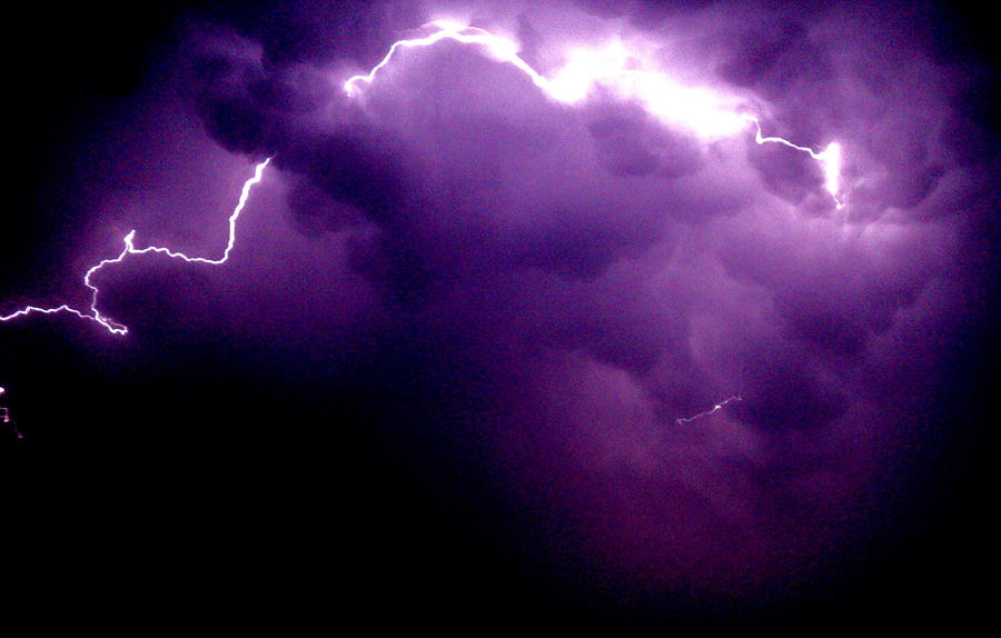 Lightning #2 Photograph by Salman Ravish