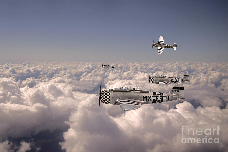 Thunderbolts Digital Art by Airpower Art