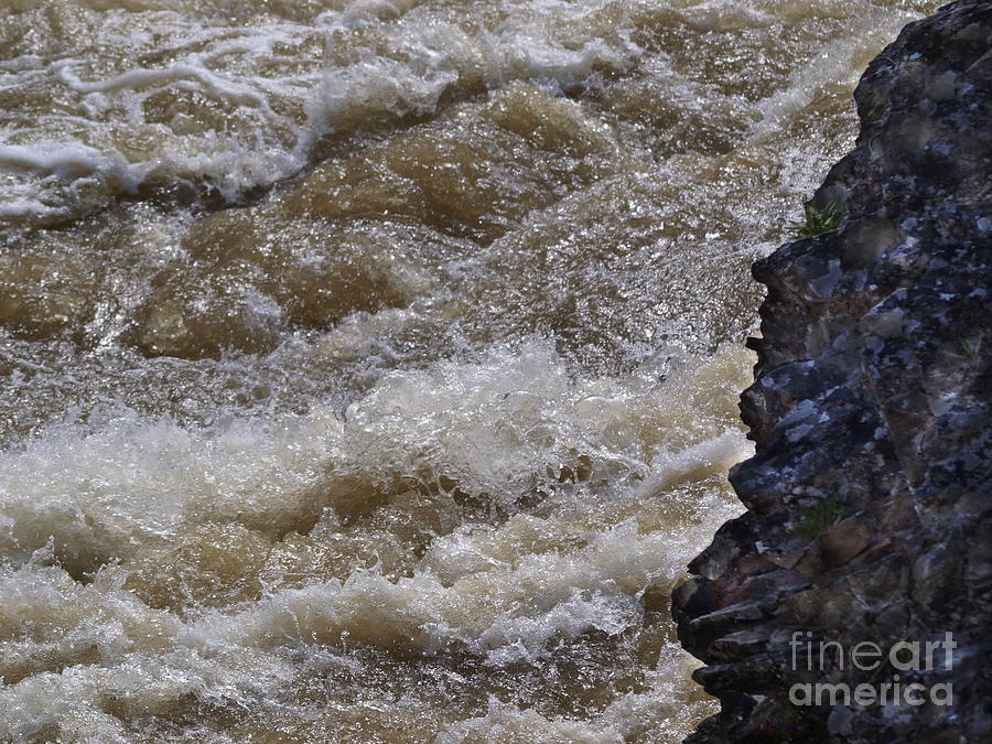 Thundering River Photograph by Vivian Martin