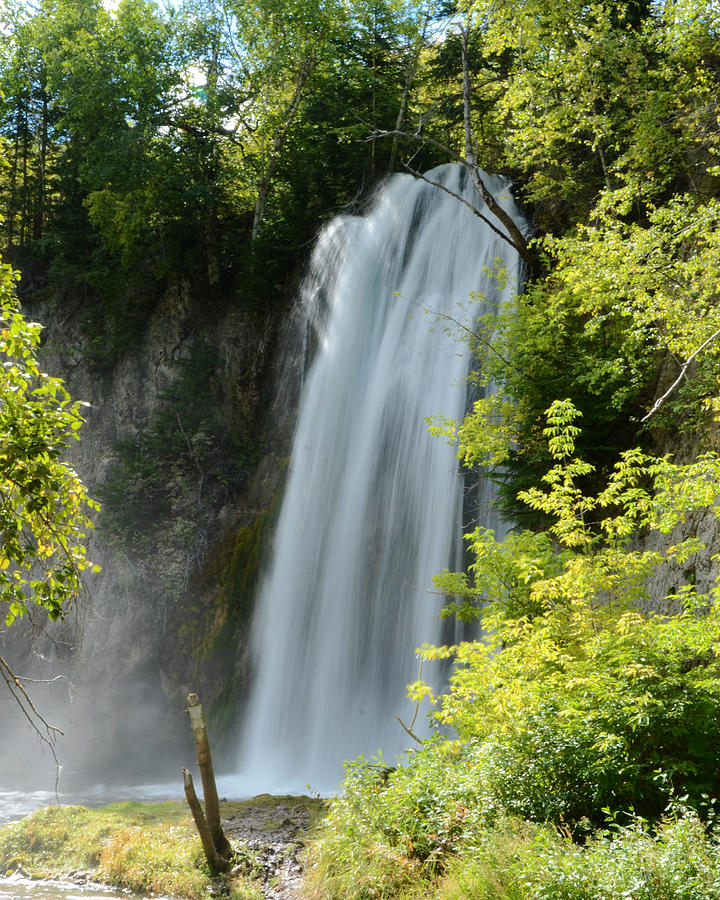 Thundering Spearfish Falls Photograph by Greni Graph