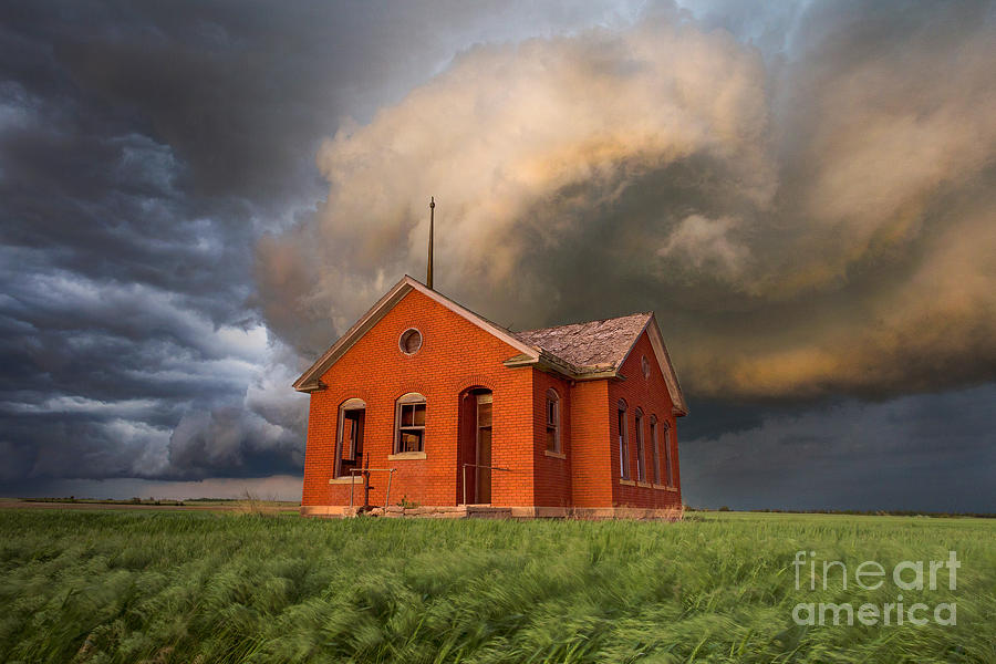 Thunderstorm Photograph - Thunderous Plains by Jill Van Doren Rolo