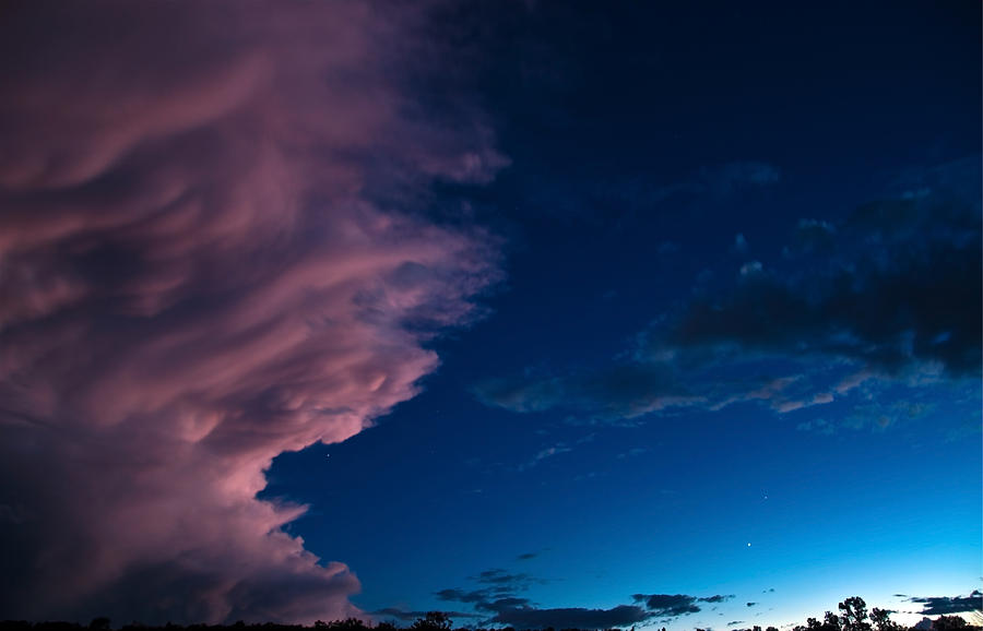 Thunderstorm at Dusk Photograph by Eric Rundle