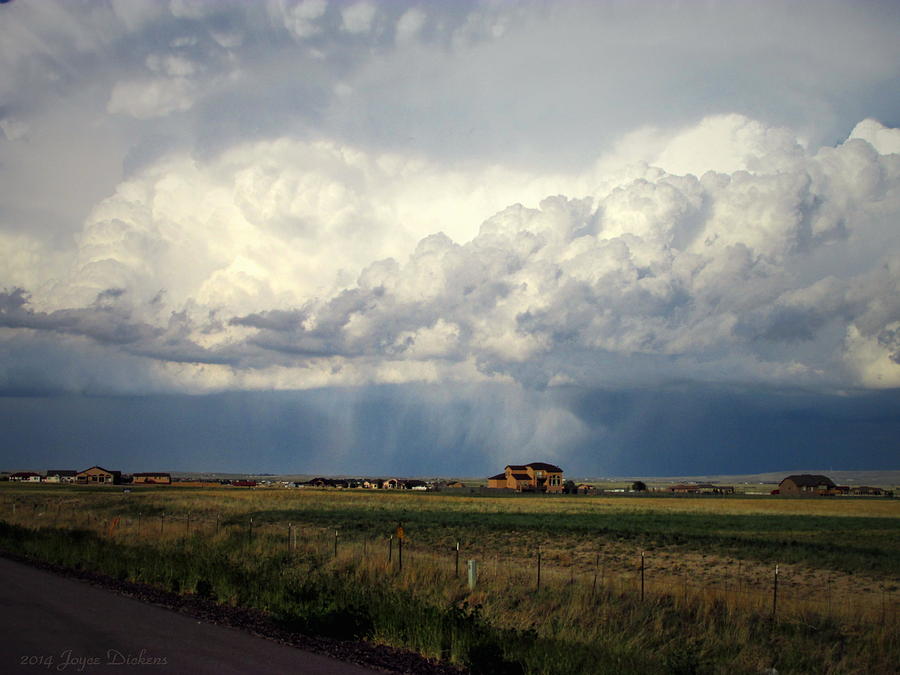 Thunderstorm On The Plains Photograph by Joyce Dickens