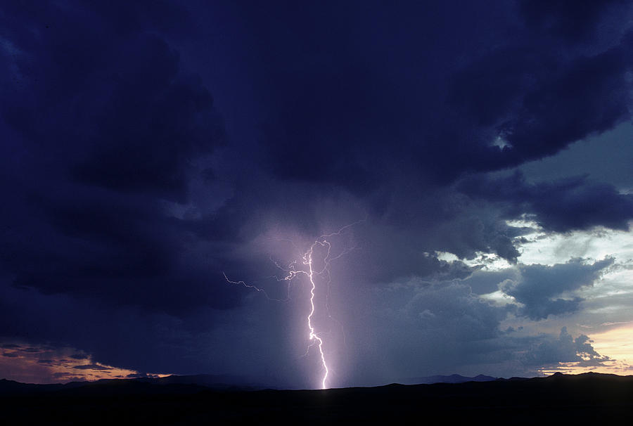 Thunderstorm Over Sedona, Arizona Photograph by Peter Essick - Pixels