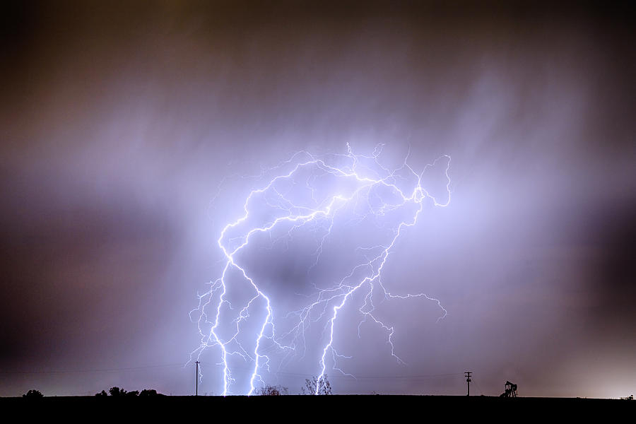 Thunderstorm Triple Threat Photograph