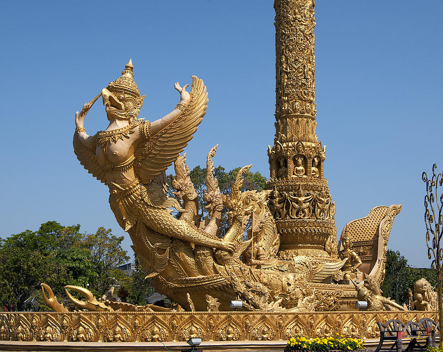 Thung Si Muang Park Giant Candle DTHU075 Photograph by Gerry Gantt Thung Si Muang Park Giant Candle DTHU075 Photograph by Gerry Gantt