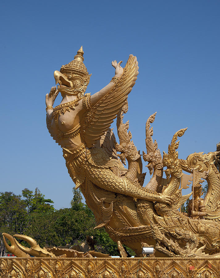 Thung Si Muang Park Giant Candle Eagle Garuda DTHU468 Photograph by Gerry Gantt