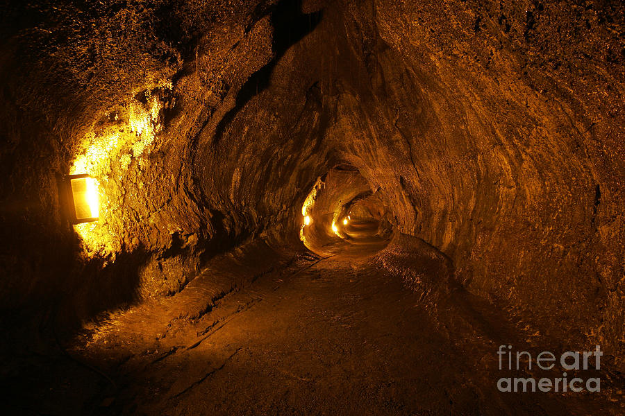 Thurston Lava Tube, Hawaii Photograph by Douglas Peebles