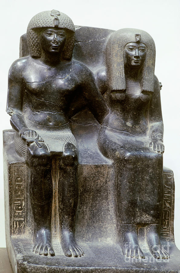 Thutmose Iv And Tiaa Photograph by John G. Ross