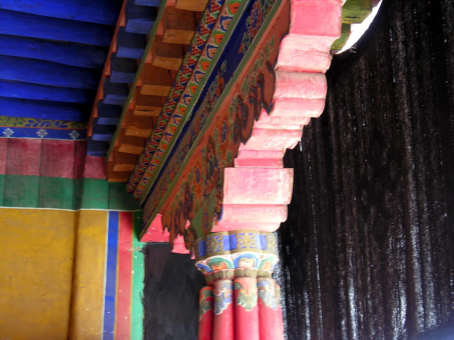 Tibet - Lhasa - Dali Lama Chambers of Potala Palace Photograph by Jacqueline M Lewis