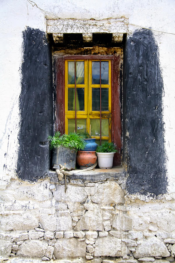 Tibet Window Photograph by Kate McKenna