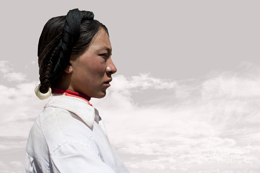 Tibetan clouds Digital Art by Angelika Drake