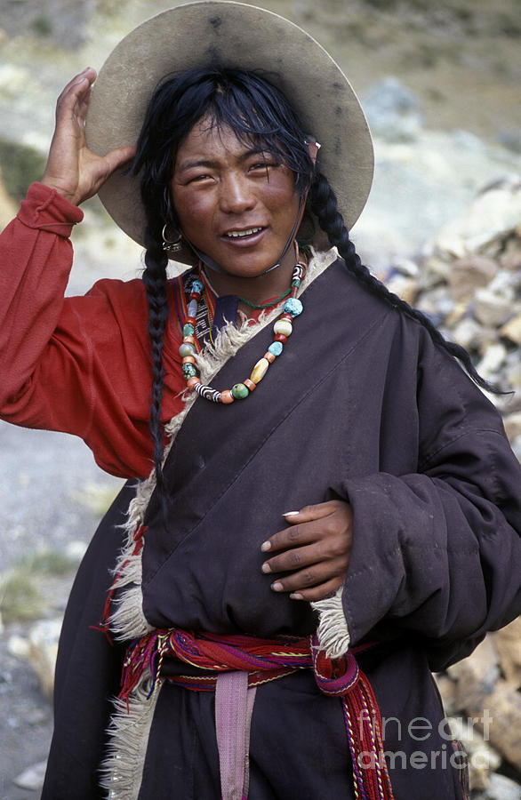 Tibetan Pilgrim - Mt Kailash  Photograph by Craig Lovell