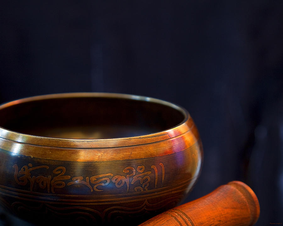 Tibetan Singing Bowl Photograph by Theresa Tahara