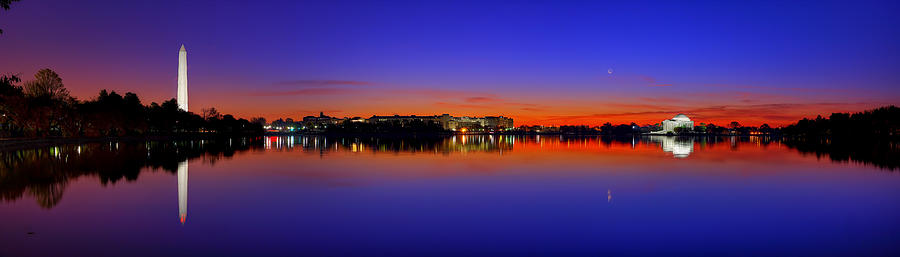 Architecture Photograph - Tidal Basin Sunrise by Metro DC Photography