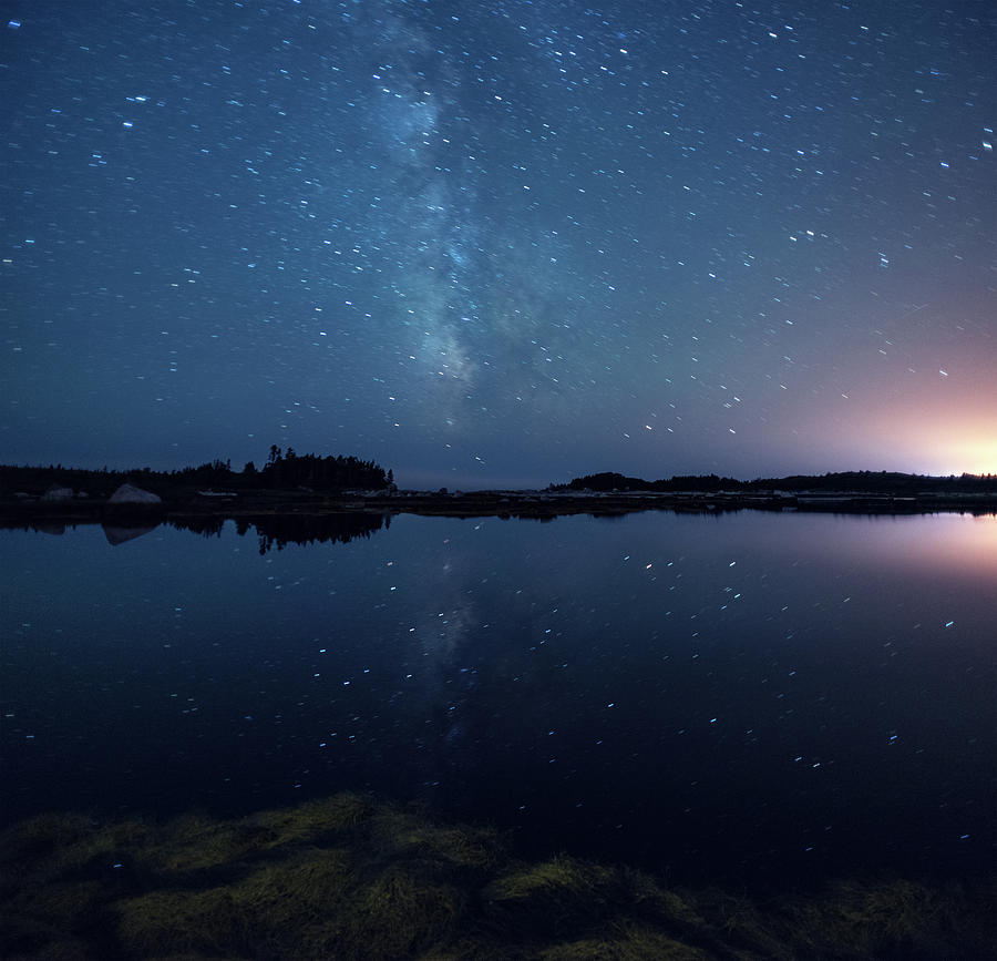 Tidal Milky Way Photograph by Shaunl