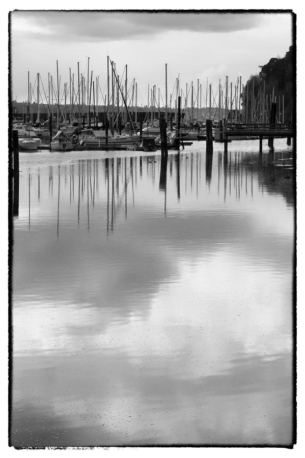 Boat Photograph - Tide Flats Marina by David Patterson