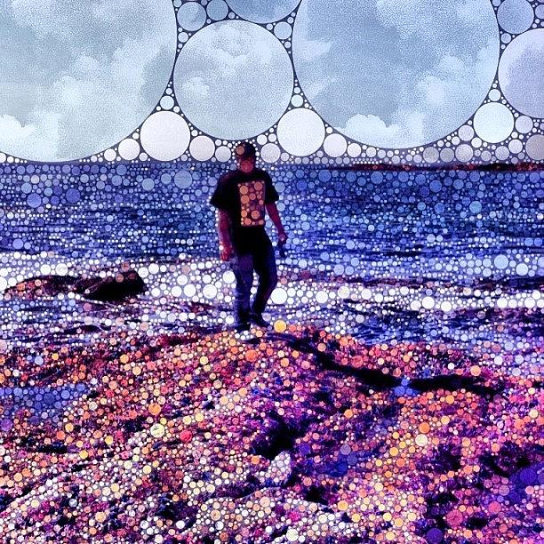 Tide Pool Artwork... 🌀
as If This Photograph by Vicki Damato