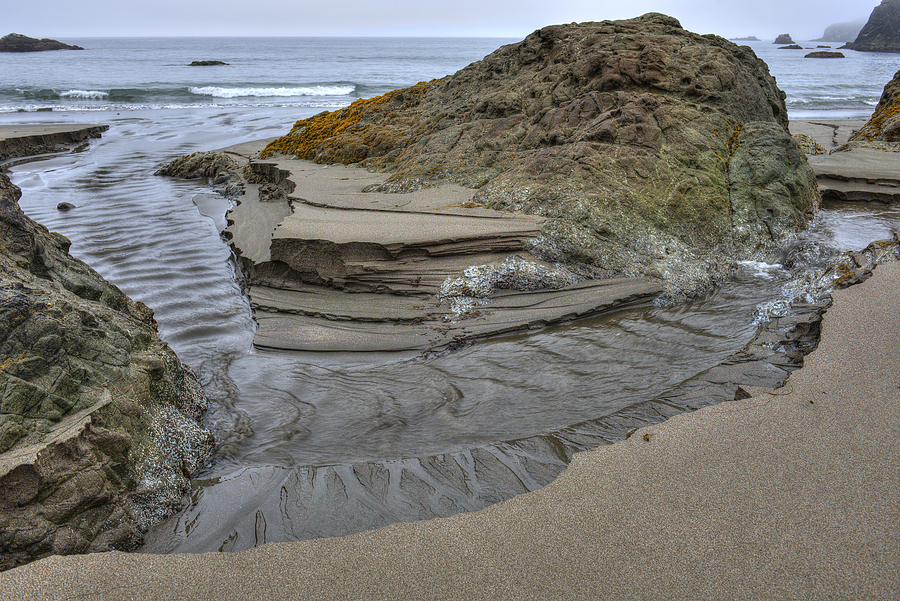 Tide Sculpture Photograph by Loree Johnson